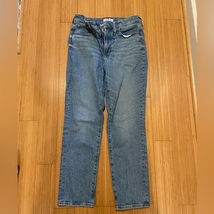 Madewell curvy Perfect Vintage jeans 28